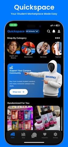 Quickspace: Campus Marketplace screenshot