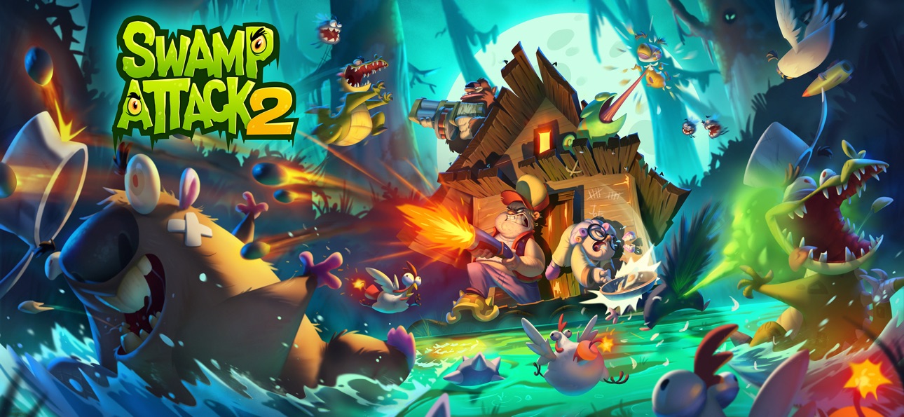 Swamp Attack 2 Hack screenshot 6 - iOS game interface