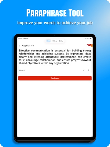 TurnTin – Plagiarism Checker iPad screenshot