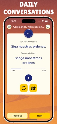 Spanish Basic Phrase Screenshot 2 of 5