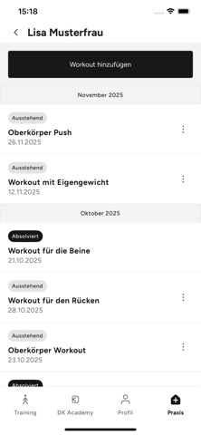Sports and Physio screenshot
