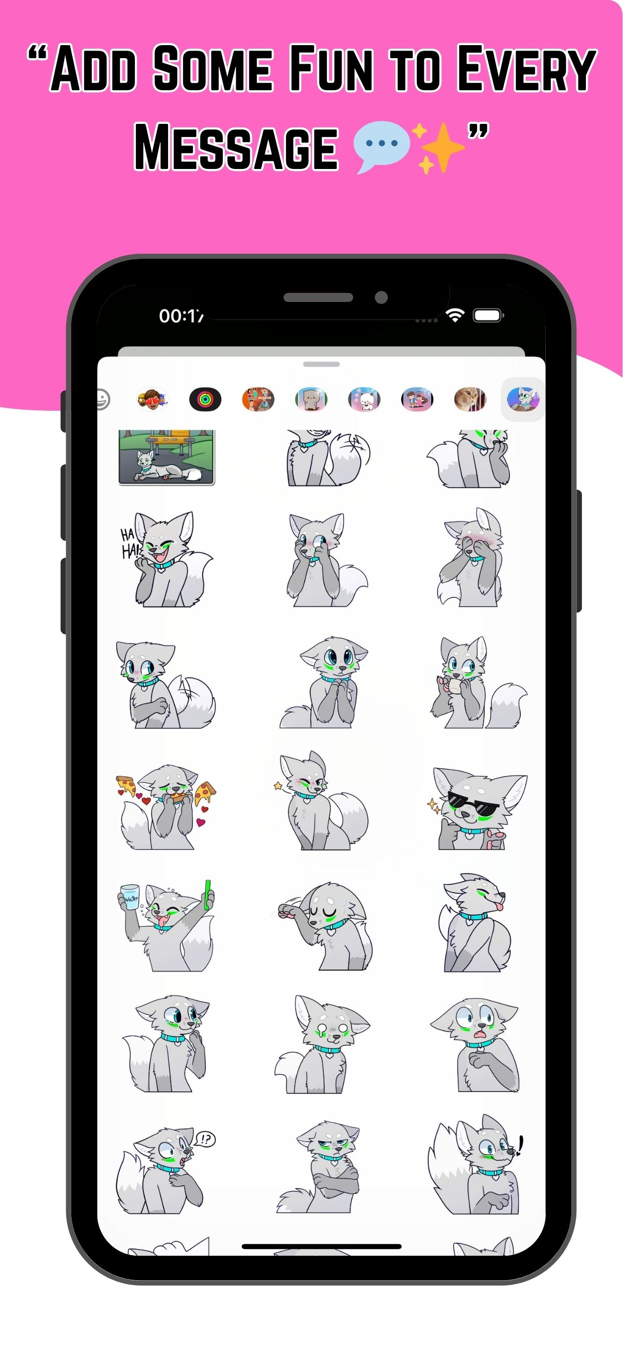 Captainfolf stickers