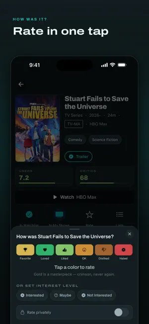 Watchmode screenshot 2