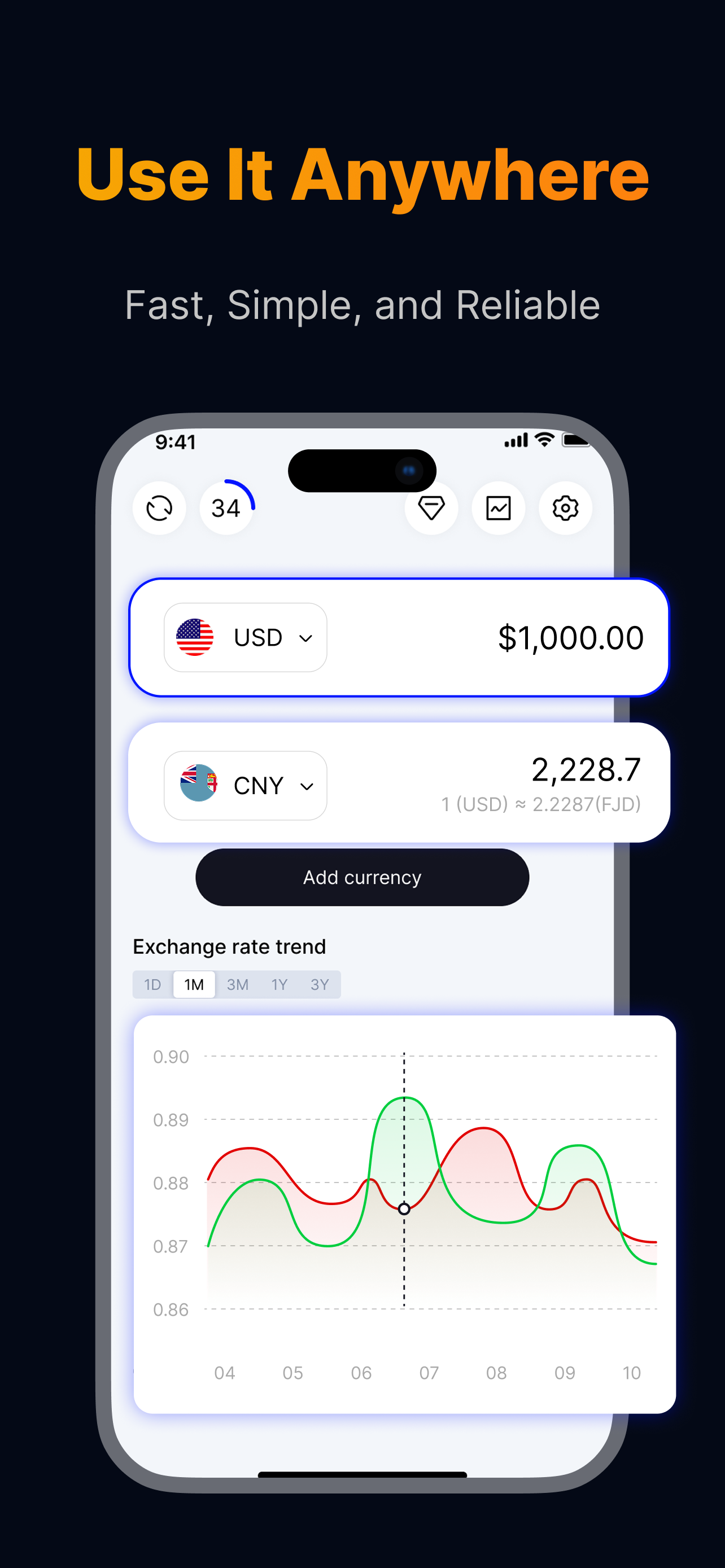 MultiPair Currency Converter screenshot 4