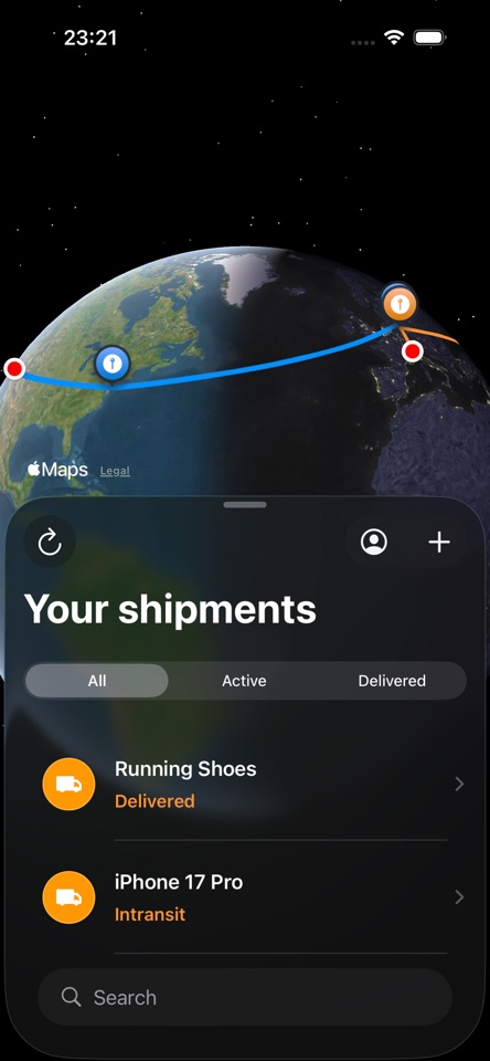 Tracksy: Package Tracker screenshot 1