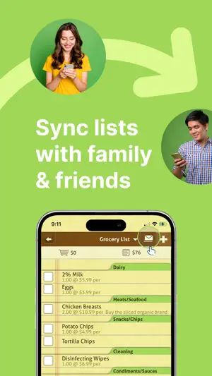 List Ease: Shared Grocery List screenshot 3