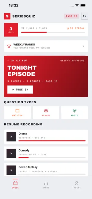 Series Trivia : TV Quiz screenshot 1
