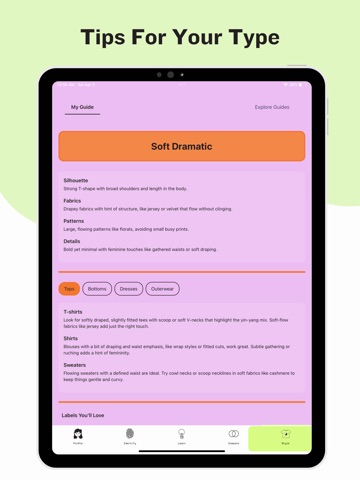 Kibbe Body iPad screenshot