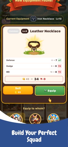 FightRabbit - Idle RPG Quest screenshot 3