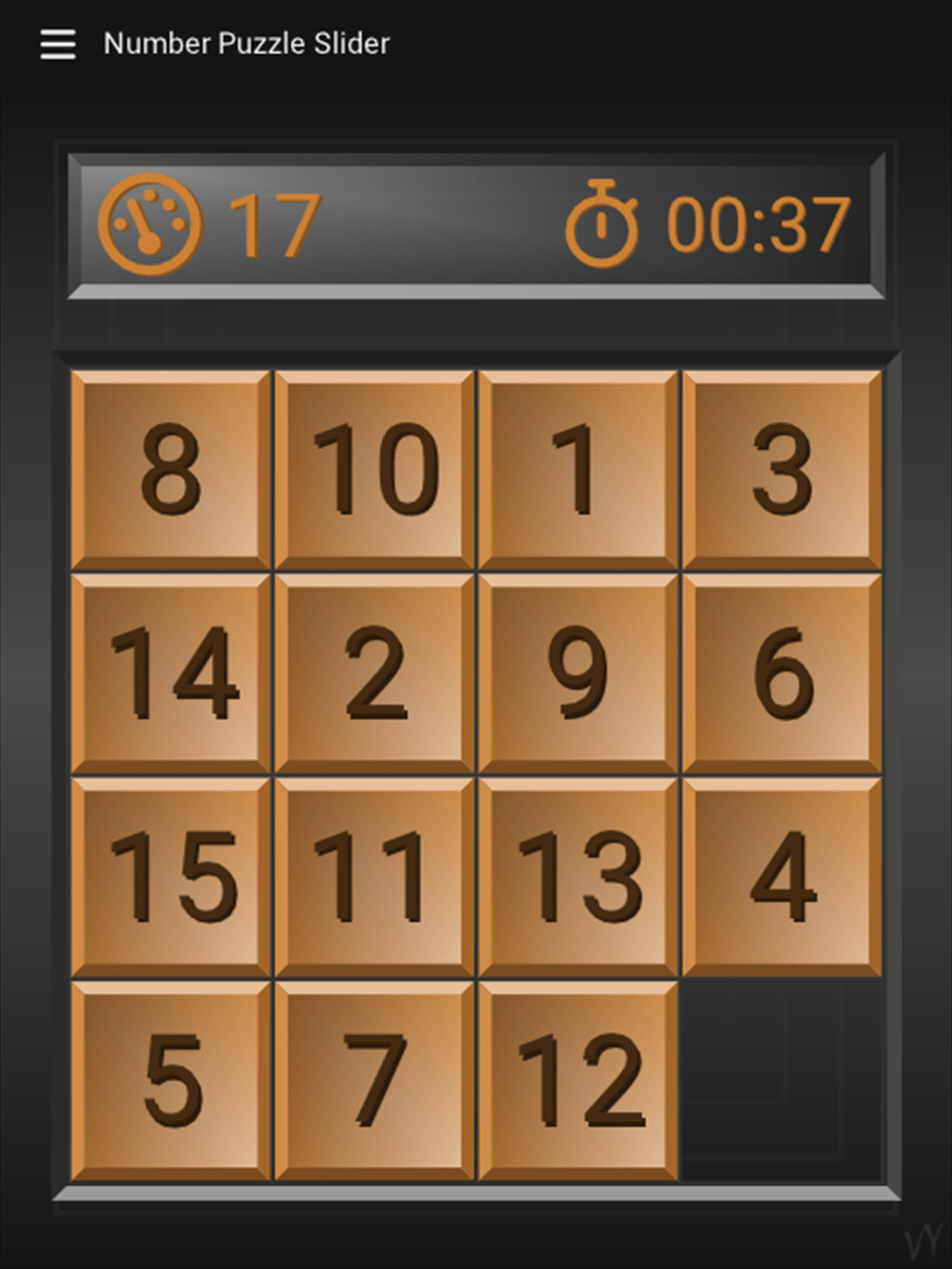 Number Puzzle Slider Extended screenshot 8