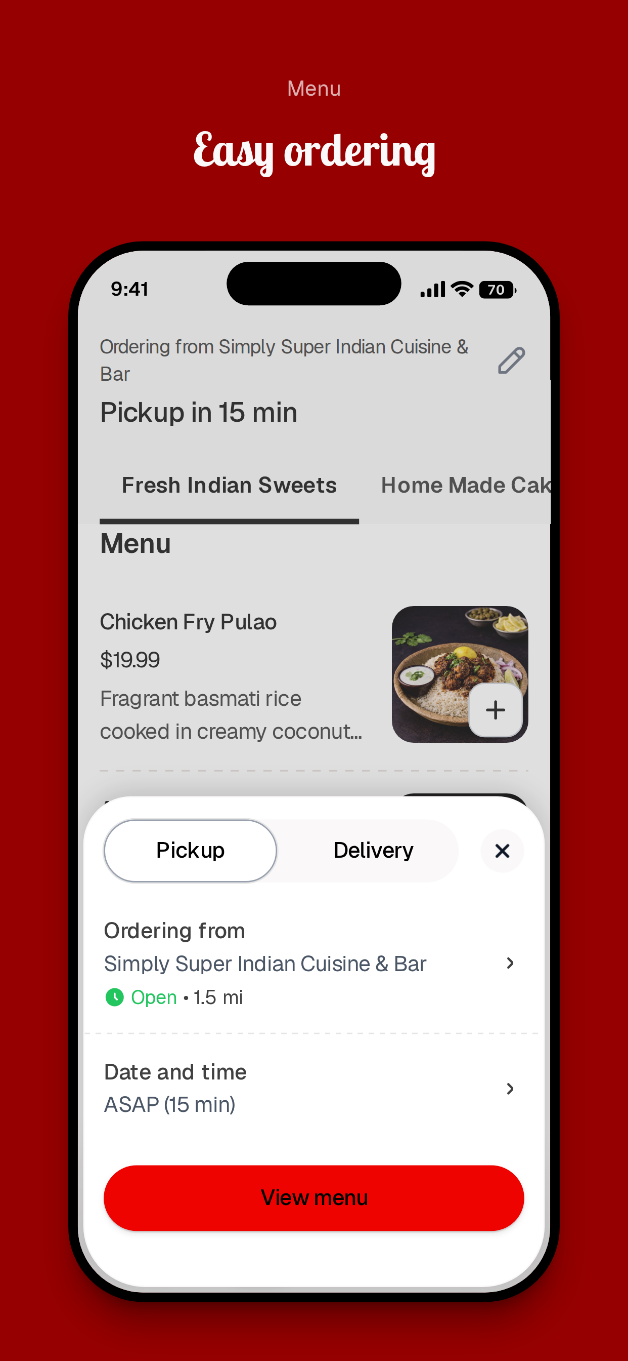 Simply Super Indian To Go screenshot 3