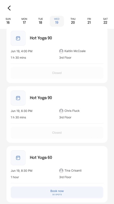Hot Yoga Philadelphia Screenshot