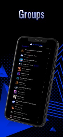 BlockStar Chat screenshot