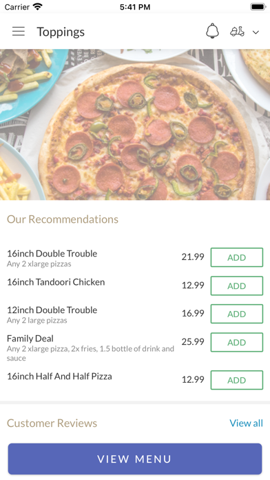 Toppings Birmingham Screenshot