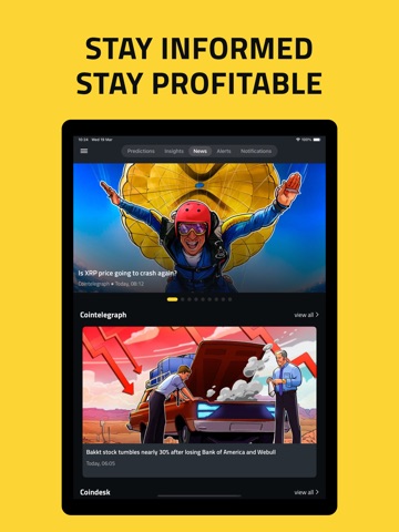 Crypto AI: Market Insights iPad screenshot
