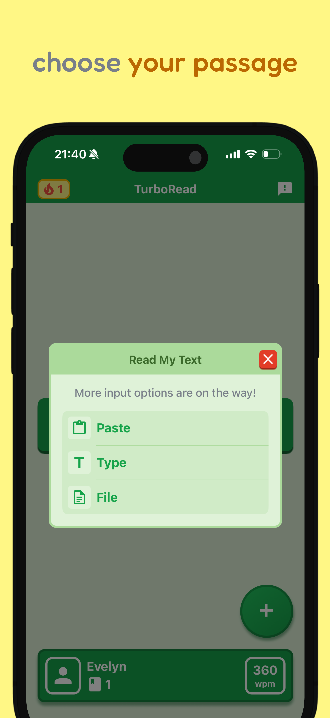 TurboRead - Speed Reading App screenshot 3