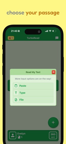 TurboRead - Speed Reading App screenshot