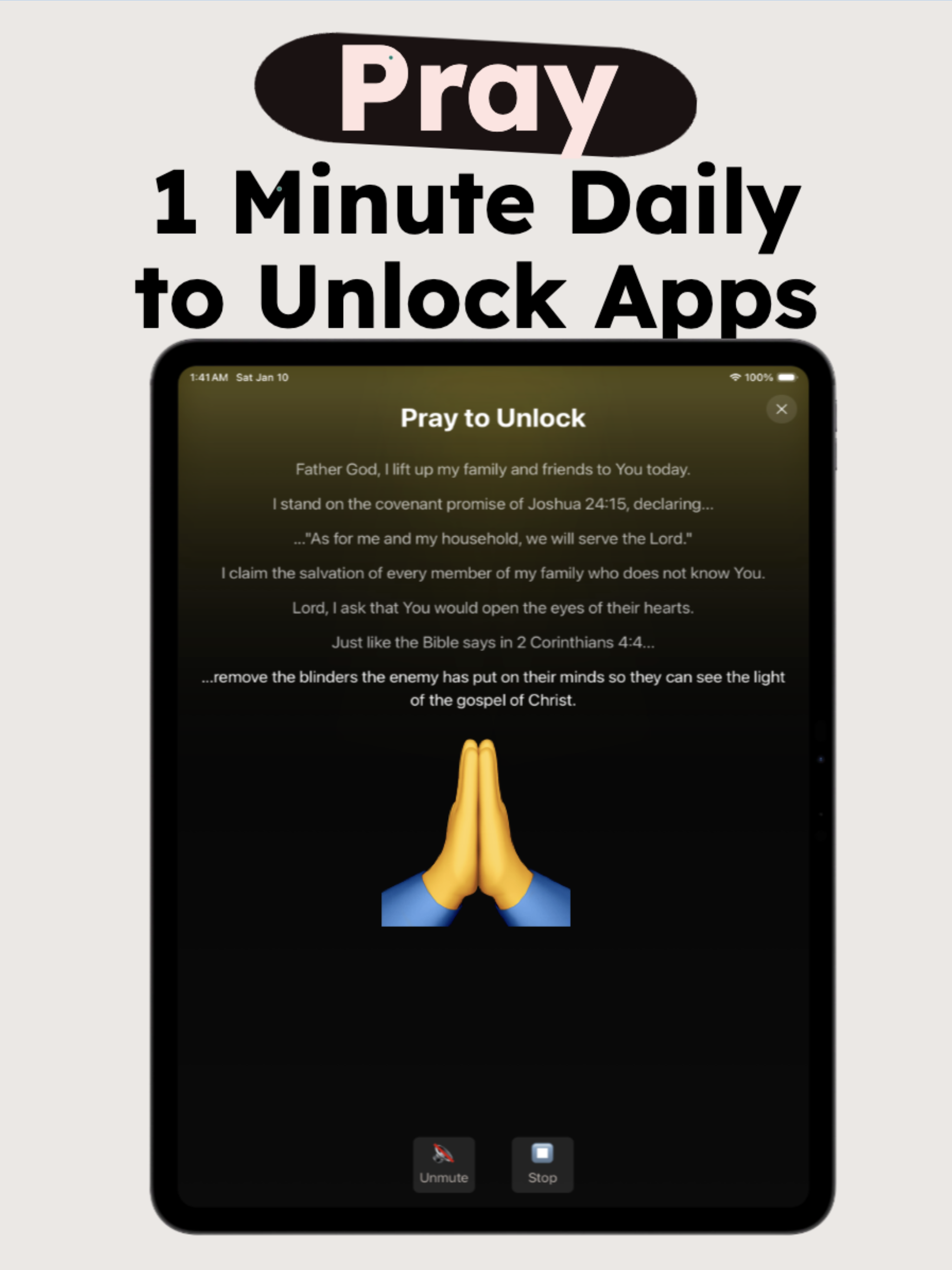 Disciple Mode: Bible Lock screenshot 12