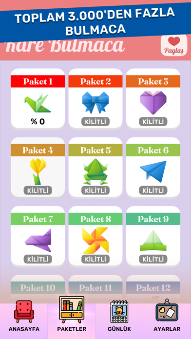 Kare Bulmaca - Günlük Screenshot