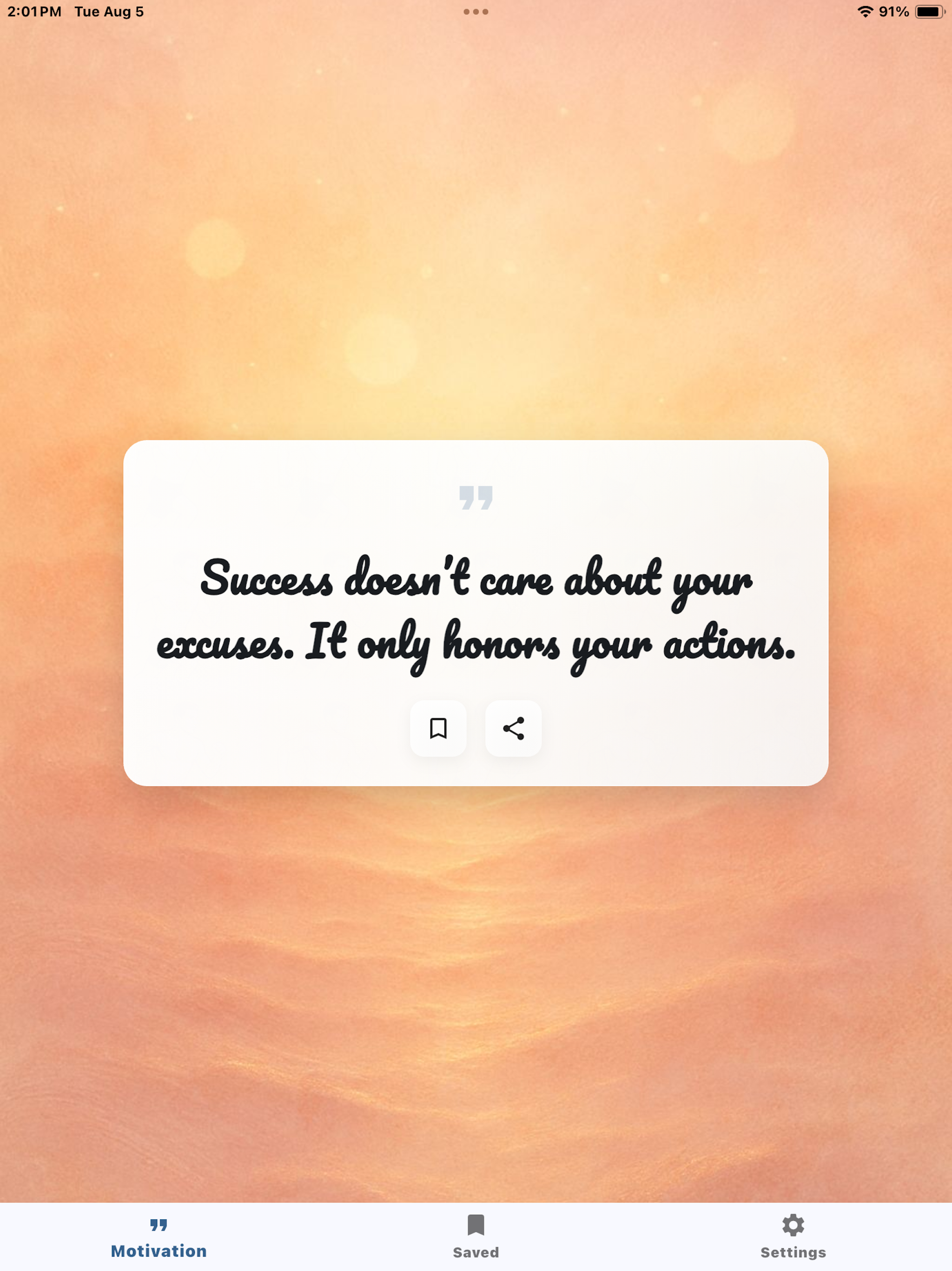 Ultimate Motivation