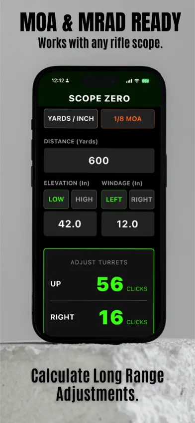 ScopeZero: Turret Calculator screenshot 2
