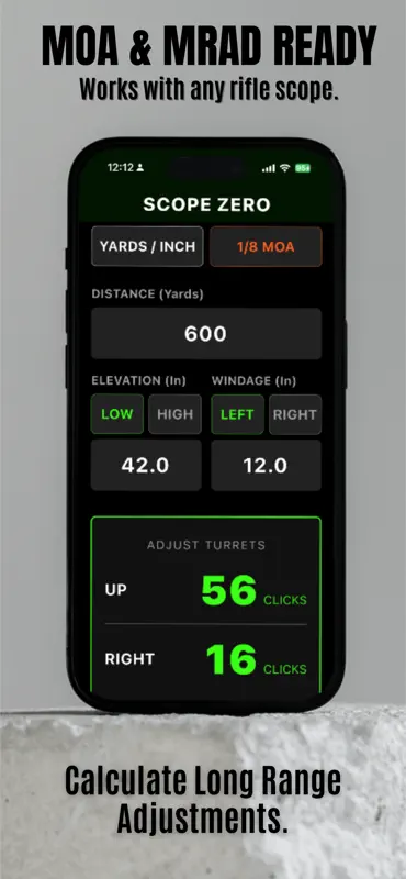 ScopeZero: Turret Calculator screenshot 2 of 4