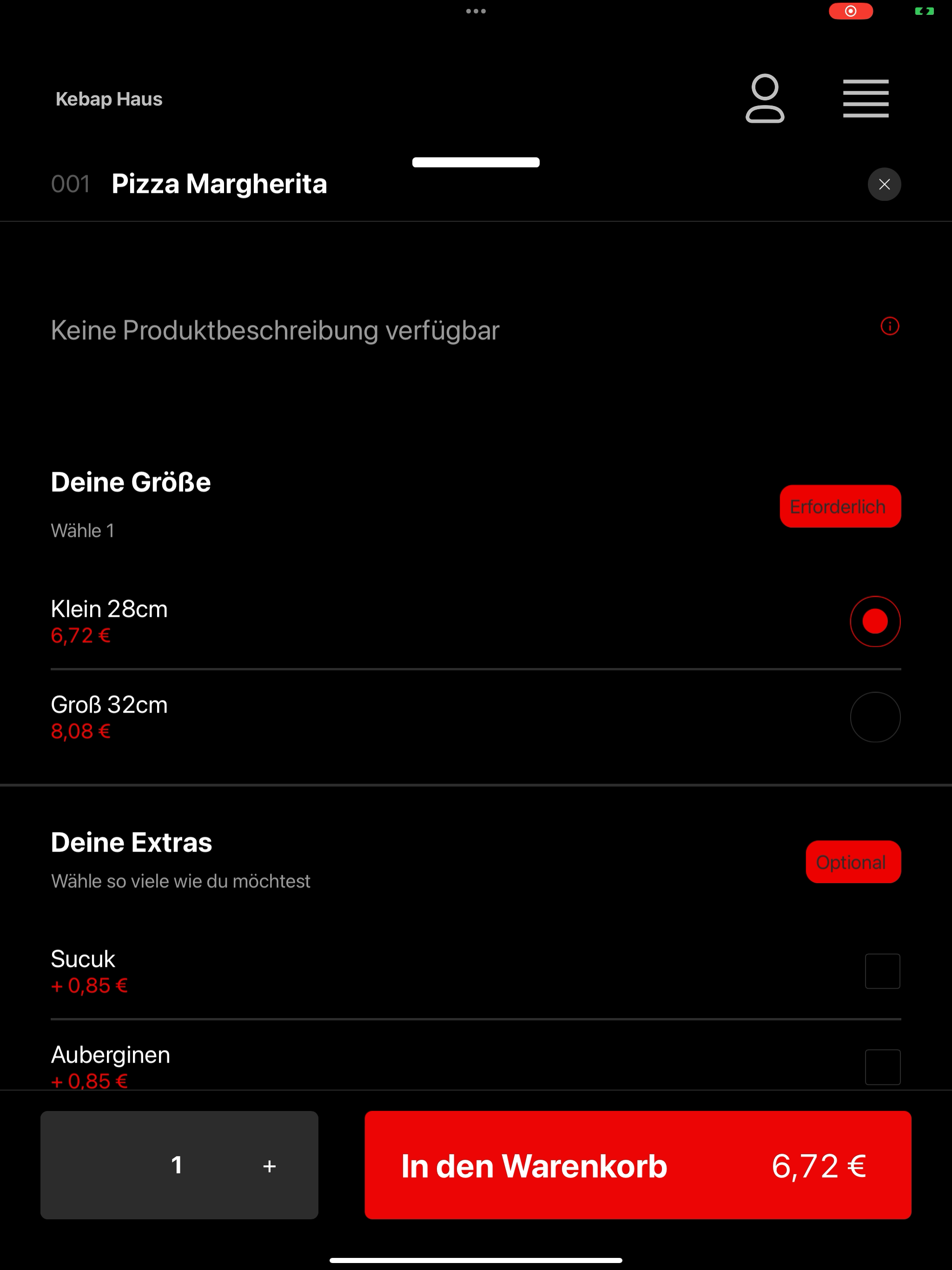Kebap Haus DE screenshot 15
