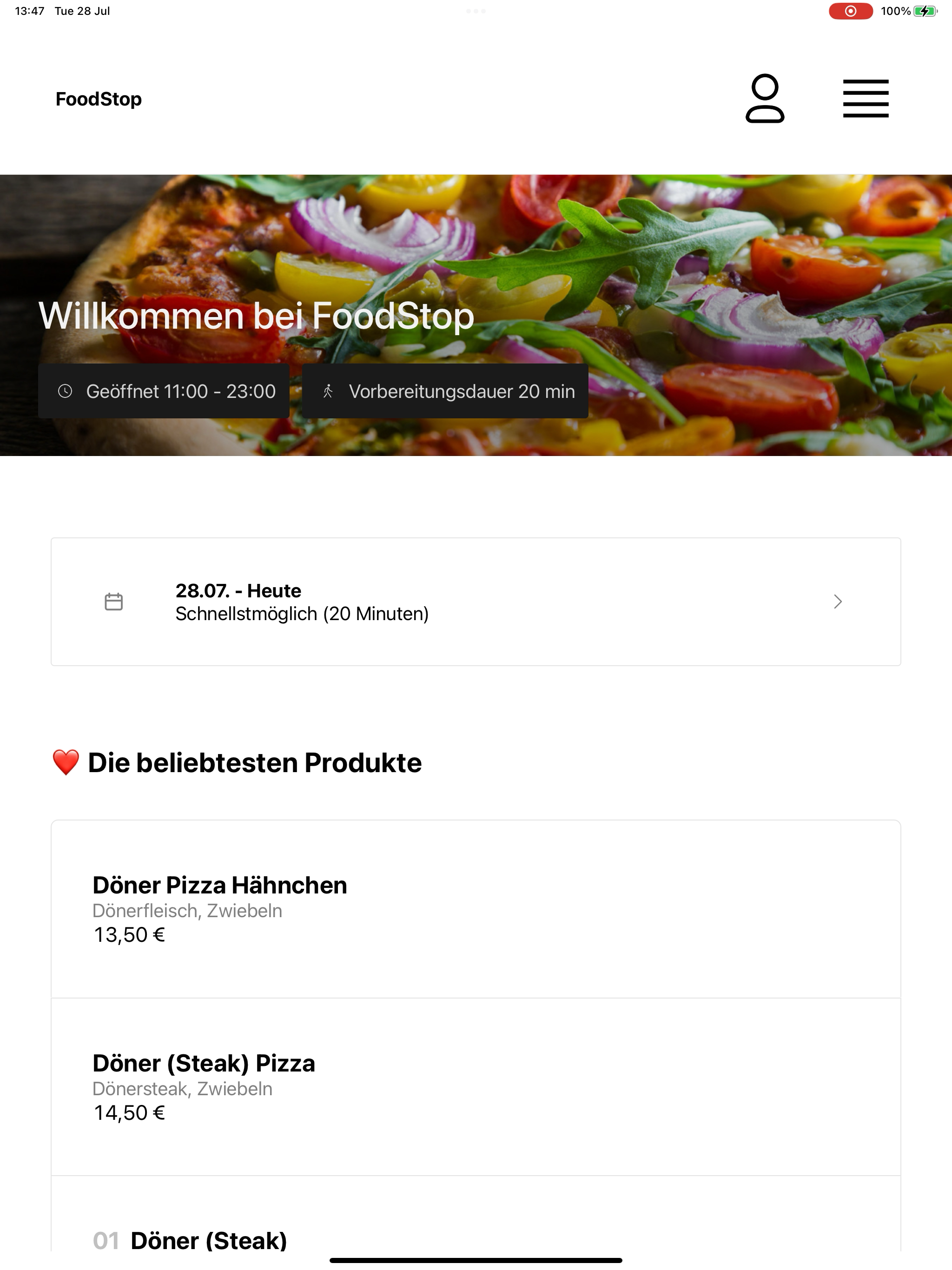 FoodStop screenshot 11
