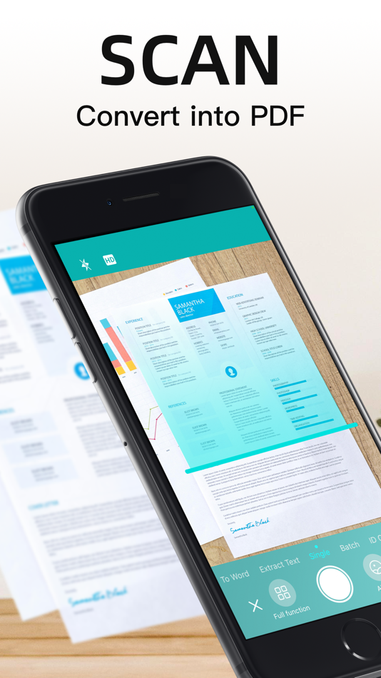 #1. pdf scanner-cam scan app (iOS) 게시자: Xiamen Worldscan Information Technology Co., Ltd.