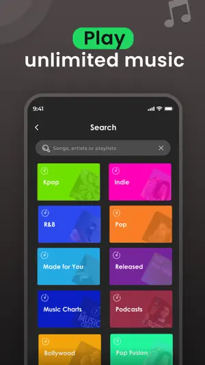 Music Player : Songs Streaming screenshot 2
