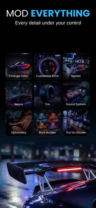 Mody : AI Car Modifications Screenshot 5 of 10