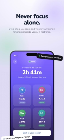 StudyRank: Study Timer & Focus Screenshot 7 of 9