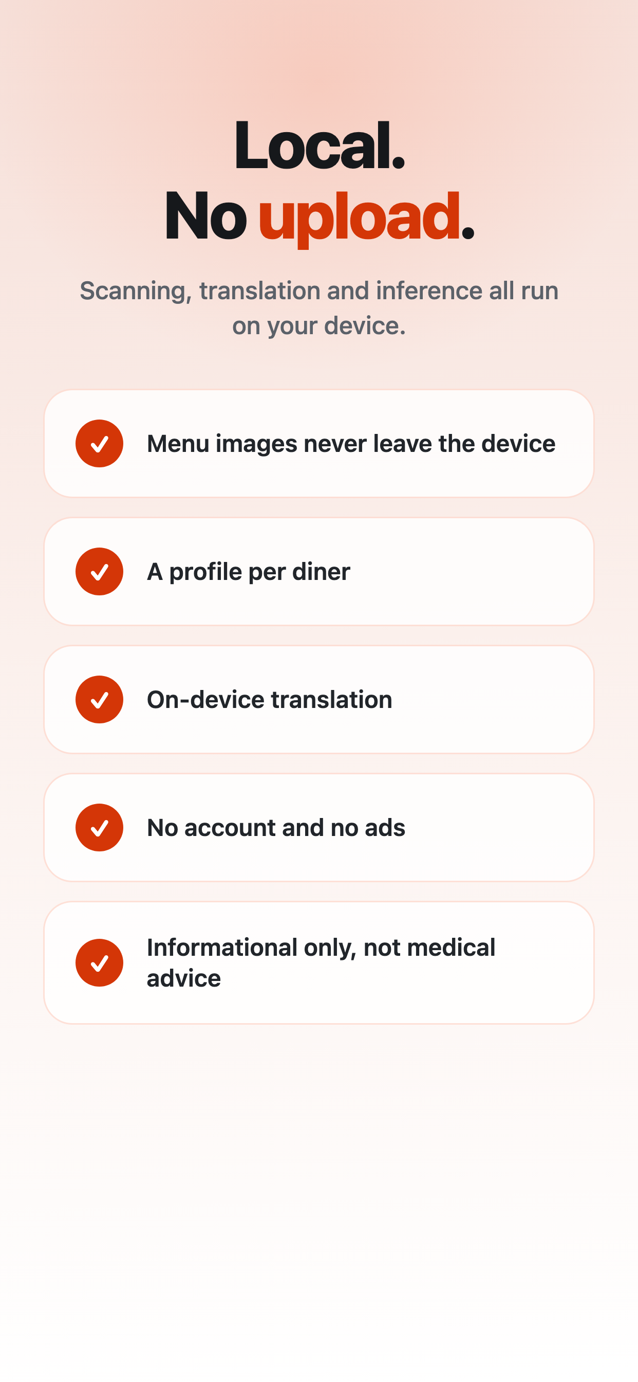 DishCheck screenshot 4