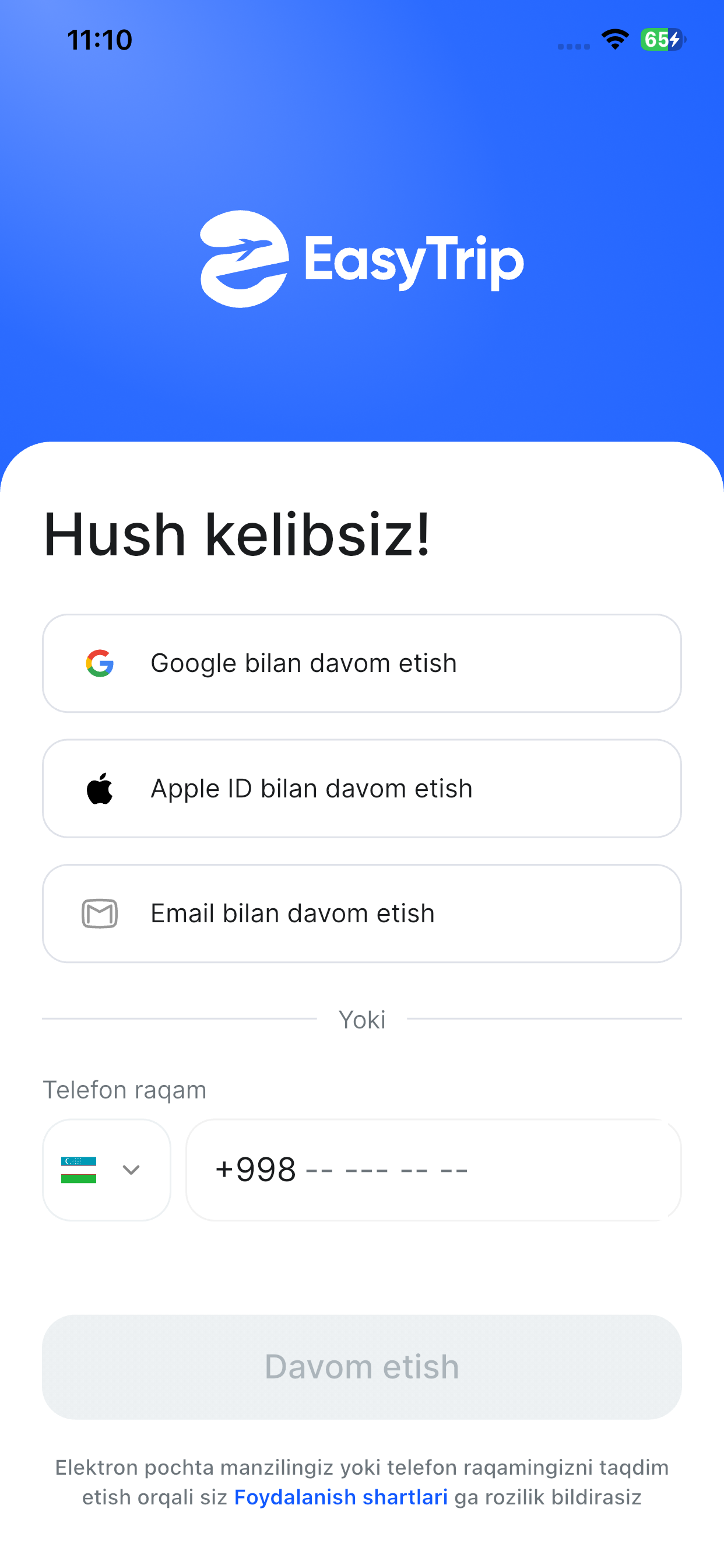 Easy Trip Uz screenshot 4