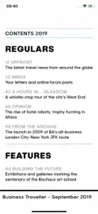 Business Traveller (UK) screenshot #3 for iPhone