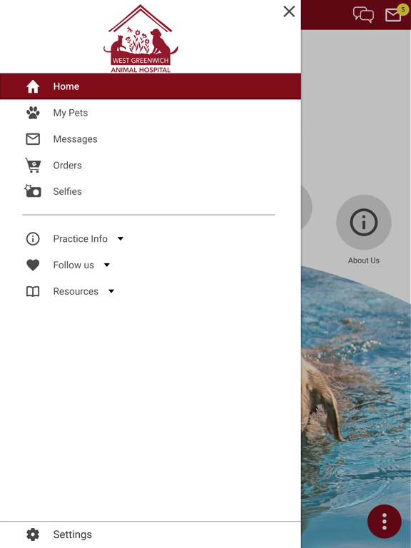West Greenwich Animal Hospital iPad screenshot 5 - Business app