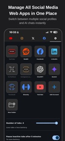 SocialRouter–Hide Reels&Shorts screenshot