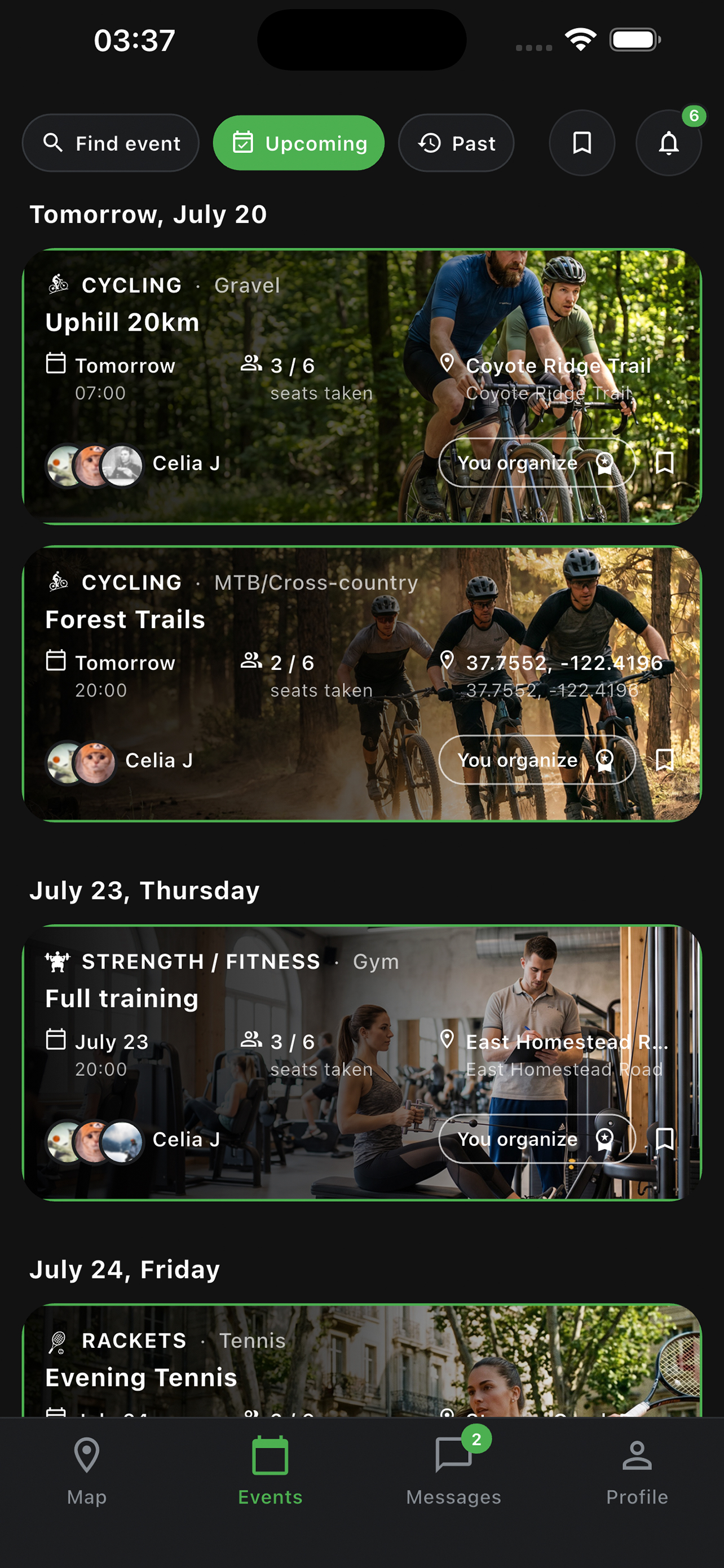 SportMap: Find Sport Partners screenshot 6