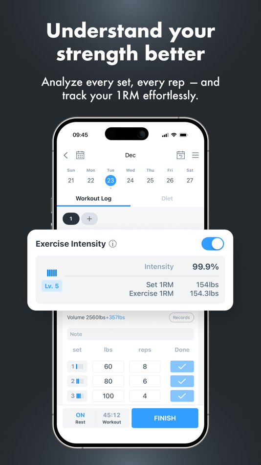 #3. BurnFit: Workout Log & Tracker (iOS) By: Bunnit
