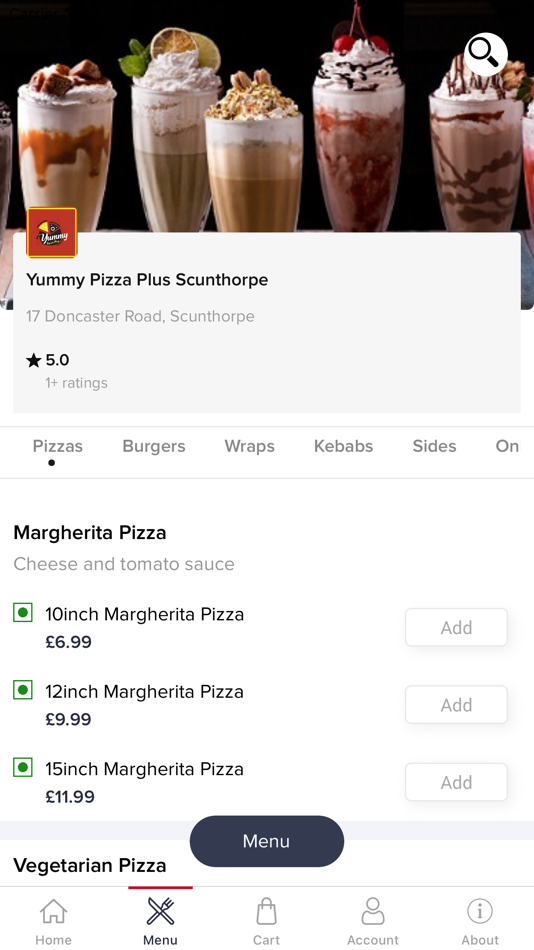 #2. Yummy Pizza Plus Scunthorpe (iOS) Podle: RedoQ Software