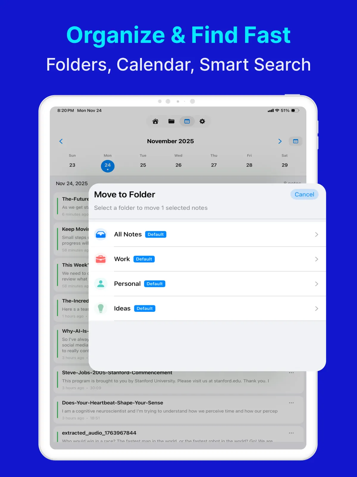 LoroNote - AI文字起こし・議事録 iPad screenshot 6