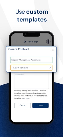 PDFEsign.com PDF E-Sign iPhone screenshot