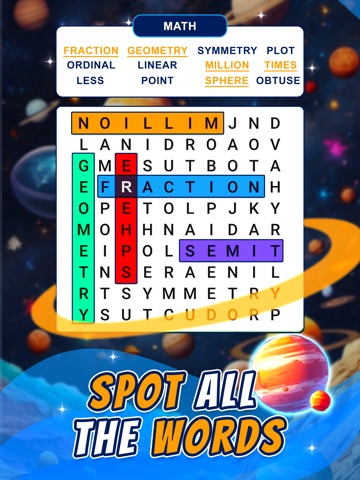 Word Search - Game iPad screenshot