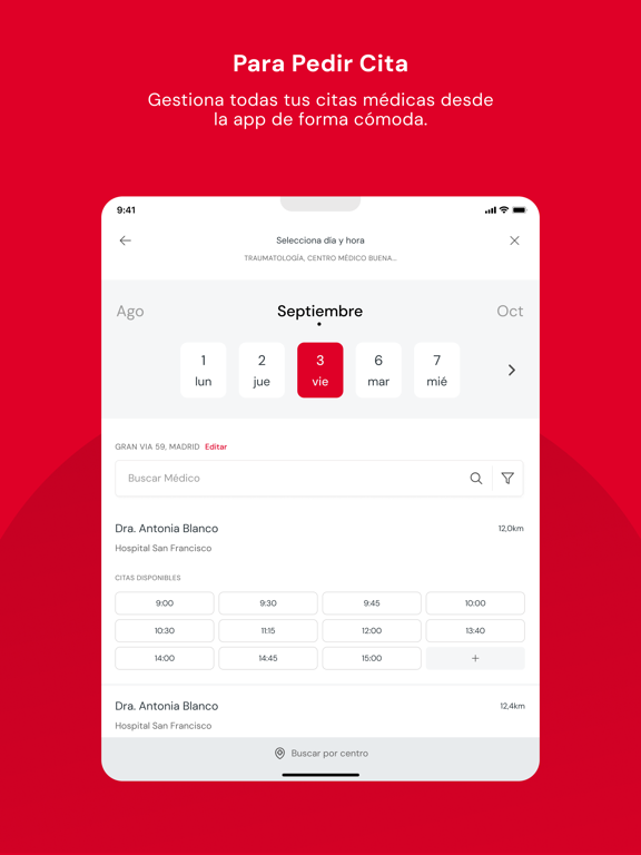 Mapfre Salud | ES iPad screenshot 3