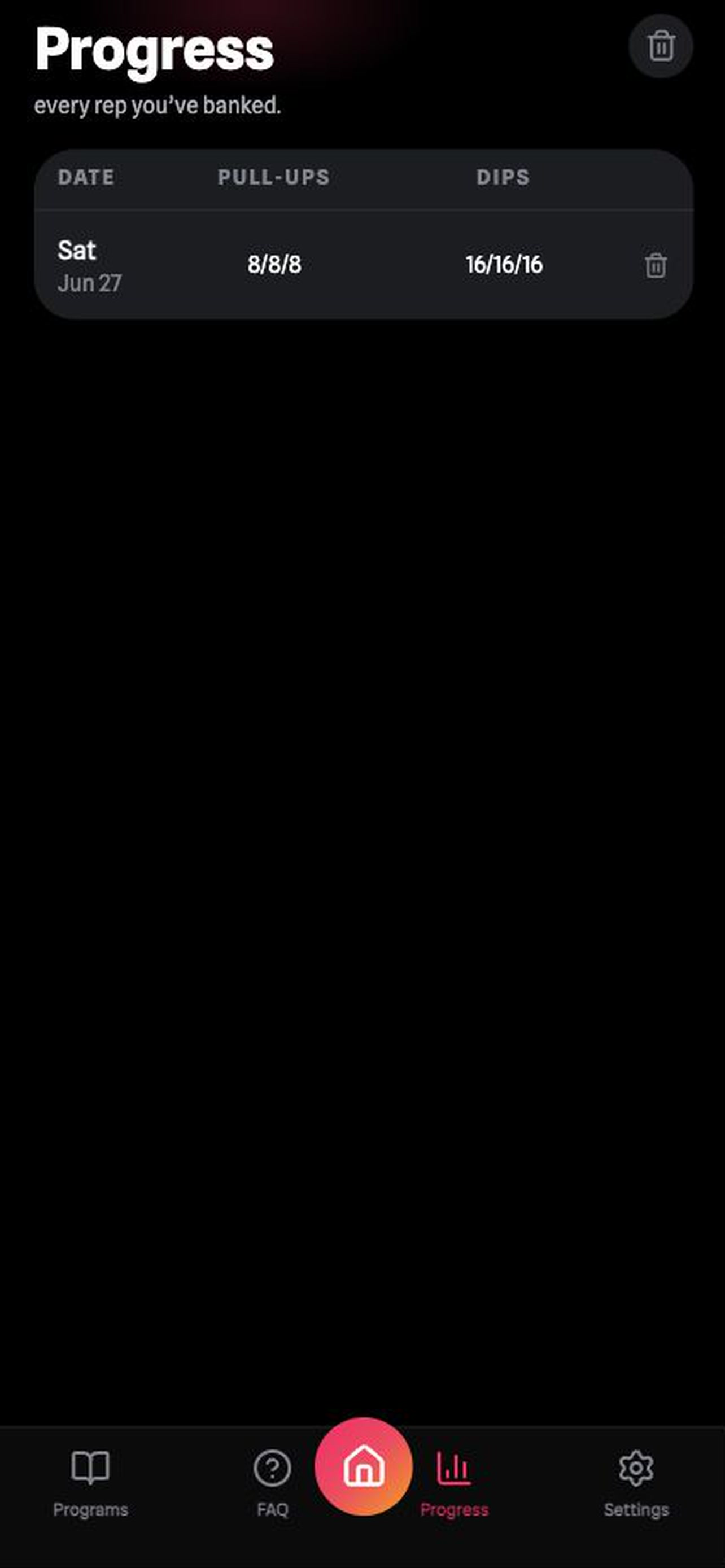 Ascend Pull-Up Coach screenshot 5