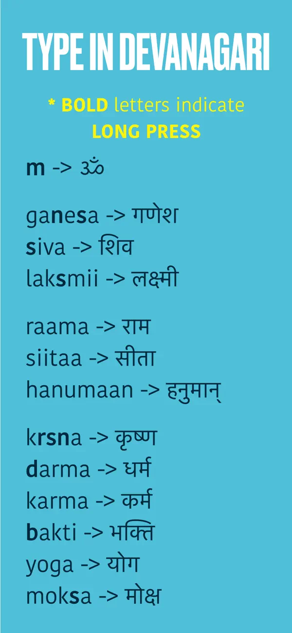 Screenshot #3 pour SanskritTypist