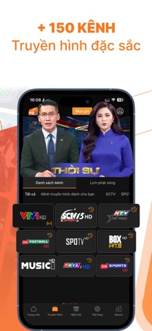 MyTV: Bóng Đá, Xem Phim, Tivi iPhone screenshot 3