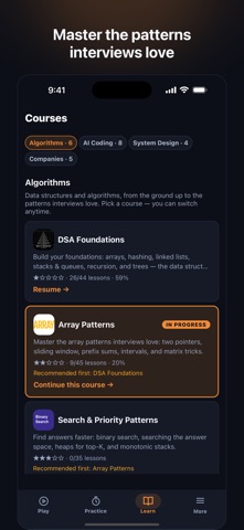 AlgoFox: Tech Interview Prep Screenshot 6 of 7