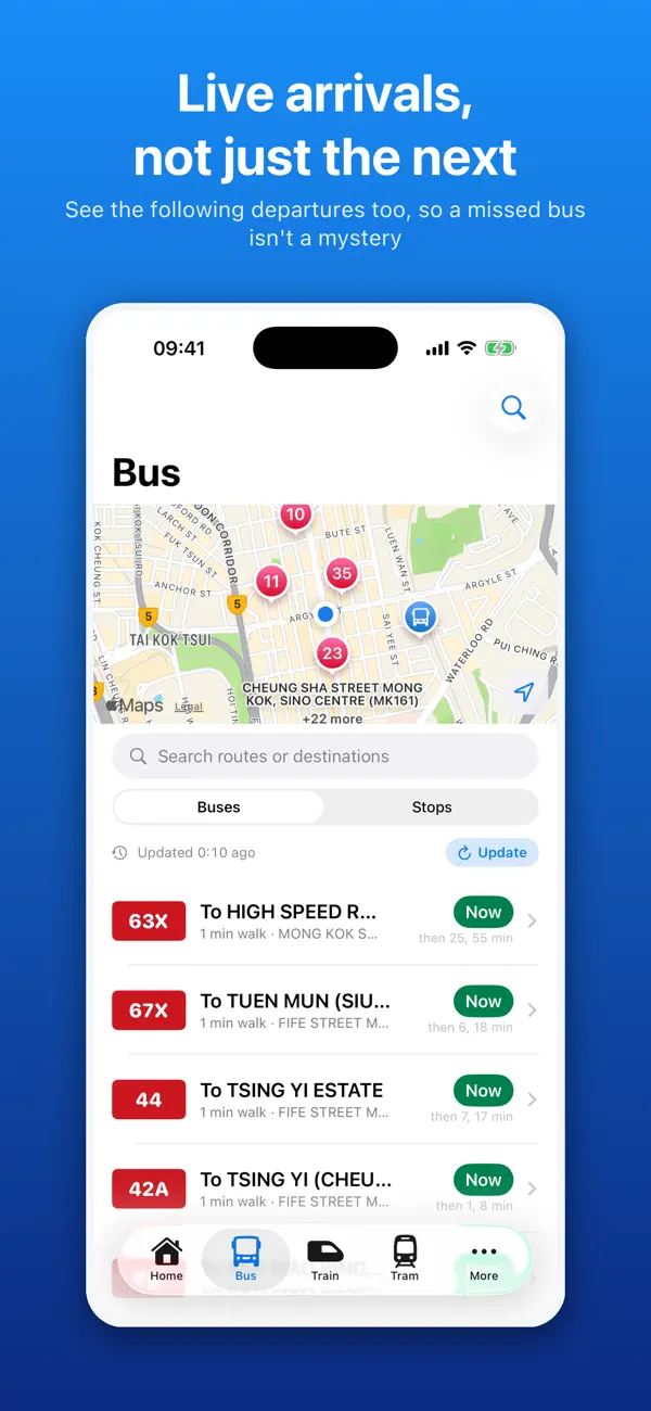 Screenshot #3 pour Departly: HK Bus & Rail