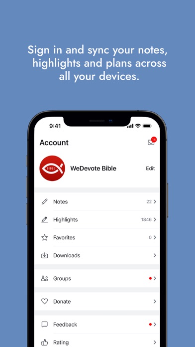 WeDevote Bible 微读圣经 Screenshot
